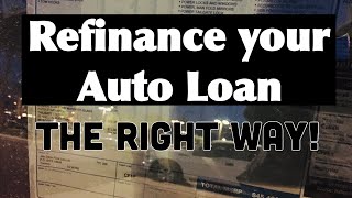 How To Refinance A Car Loan With A Credit Union And avoid common costly mistakes [upl. by Aicinat]