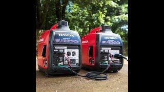 Review Honda EU2200i 2200Watt 120Volt Super Quiet Portable Inverter Generator [upl. by Ilise581]