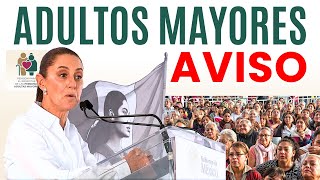 🔔Adultos Mayores La Presidenta da AVISO este Martes 12 de Noviembre🔔 [upl. by Frohman390]