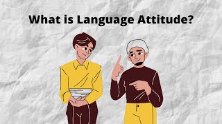 What is Language Attitude Effects of bilingualism UrduHindi [upl. by Eerat]