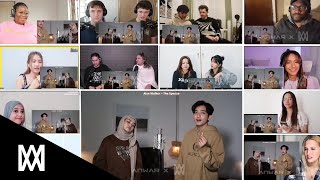 Reza Darmawangsa vs Eltasya Natasha SINGOFF TIKTOK SONGS PART 17 quotkiw cukurukukquot  REACTION MASHUP [upl. by Anirrehs]