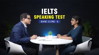 IELTS SPEAKING TEST BAND SCORE 8  PART 01│Learn IELTS  OET │ 91 8086 555 100 [upl. by Adnwahsat]