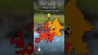 quotWhat if the Frankish Kingdom Resurgedquot mapping shorts [upl. by Yennor]