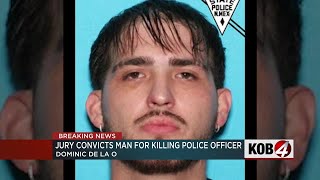 Jury convicts man accused of killing Alamogordo police officer [upl. by Nnylyram435]