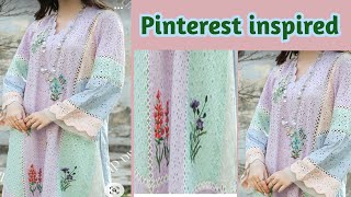 Recreated Pinterest Inspired ChickenKari kurti by Needle Crafted Dreams [upl. by Tabbi975]