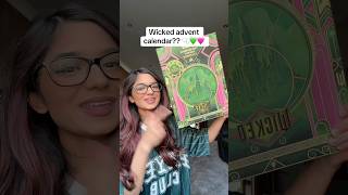 😱 UNBOXING THE OFFICIAL WICKED ADVENT CALENDAR [upl. by Assirralc]