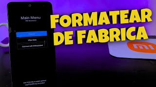 XIAOMI REDMI 12 📲 Formatear O Borrado General de tu MÓVIL FÁCIL y RÁPIDOredmi12 redmi125g [upl. by Nudd]