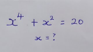 A Homemade Quartic Equation  Interesting problem  maths olympiad [upl. by Jorin754]