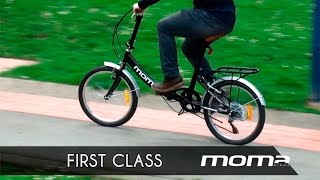 MOMA First Class tu BICICLETA PLEGABLE para ciudad [upl. by Ynad960]