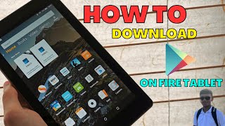 HOW TO download play store on Amazon Fire Tablet [upl. by Narra]