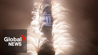 New Years 2023 countdown celebrations around the world  Part 2 [upl. by Crockett]