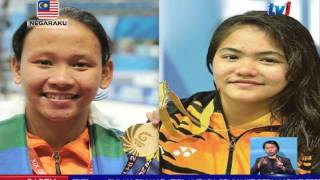 KEJOHANAN TERJUN DUNIA WINDSOR – PANDELELA RINONG DAN NUR DHABITAH SABRI RAIH PERAK 22 APR 2017 [upl. by Abernathy]