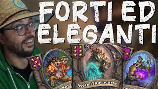 FORTI ED ELEGANTI  Hearthstone Battlegrounds Ita [upl. by Matusow]