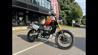 TRIUMPH SCRAMBLER 1200 XE 2023 [upl. by Arriaet]