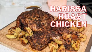 Spicy Harissa Roast Chicken Recipe [upl. by Linden]