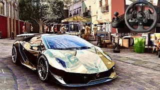 Lamborghini Sesto Elemento Forza edition Forza Horizon 5 Logitech g923 [upl. by Freeman]