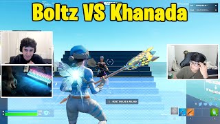 Boltz VS Khanada 1v1 Buildfights [upl. by Merriman]