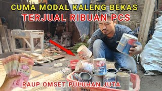 CUMA MODAL KALENG BEKAS RAUP OMSET SAMPAI JUTAAN RUPIAH  BIKINNYA GAMPANG BANGET [upl. by Crow609]