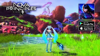 Nova Principles  MMORPG Gameplay AndroidiOS [upl. by Ayidah405]