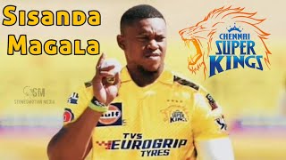 Sisanda magala bowling  Chennai super kings  bowling gun  Stonesmotion Media [upl. by Chapnick355]