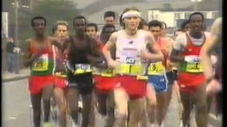 1989 London Marathon Highlights [upl. by Yeltihw]