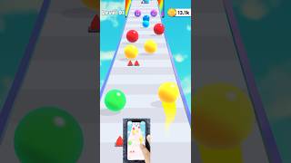 Number ball race  android iOS gameplay Level 9091 shorts [upl. by Ynnos902]