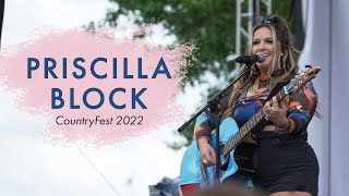 Priscilla Block  Live at CountryFest 2022 in Portland OR [upl. by Dahle]