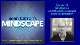 Mindscape 111  Nick Bostrom on Anthropic Selection and Living in a Simulation [upl. by Nevins359]