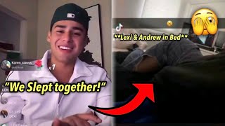 Andrew Davila Confirms Sleeping with Lexi Rivera on Live landrew [upl. by Aisile980]