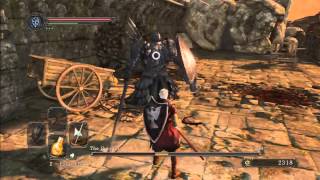 Dark Souls II Boss Battle  The Pursuer  FPDkS2 [upl. by Llejk]