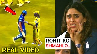 Ms Dhoni Run Towards Sad Rohit Sharma Leaving Ground After MI Lost  CSK vs MI IPL 2024 [upl. by Lerat]