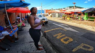 STREETS OF GRENADA VERY IMPRESSIVE WALKING ST GEORGE [upl. by Ahcsat760]