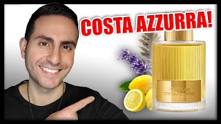 NEW COSTA AZZURRA BY TOM FORD FRAGRANCE REVIEW  HIGHLY COMPLIMENTED AQUATIC FRAGRANCE [upl. by Yhpos92]