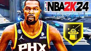 NBA 2K24 BEST SF GUARD BUILD 🟥 🟥 BEST JUMPSHOT 🟥 CLICK FAST 🟥KEVIN DURANT [upl. by Kiran]