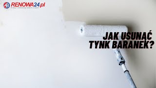 JAK USUNĄĆ TYNK BARANEK [upl. by Persian]