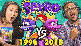 SPYRO Old vs New 1998 vs 2018  React Gaming [upl. by Doralyn]