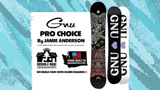 20232024 PRO CHOICE  GNU SNOWBOARD [upl. by Araed605]