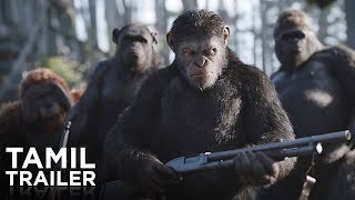 War for the Planet of the Apes  Official Tamil Trailer  Fox Star India  July 14 [upl. by Aynwad396]