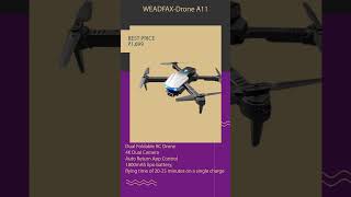 Is This the Best Budget 4K Drone WEADFAX Drone Test amp Review [upl. by Tiertza]