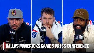 Dallas Mavericks speak after falling short to Boston Celtics PRESS CONFERENCE  2024 NBA Finals [upl. by Cirded430]