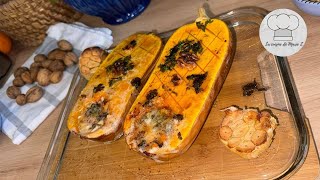 Courge butternut rôties au roquefort [upl. by Wetzel]