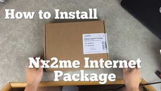 Nx2me Internet Package Installation [upl. by Anialed]