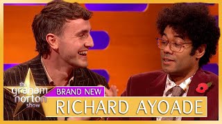 Richard Ayoade Refuses To Apologise To Paul Mescal After Calling Him A quotBstardquot  Graham Norton [upl. by Nicolau689]