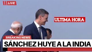 SÁNCHEZ EN LA HUIDA Escándalos de corrupción y sexo lo envían a refugiarse en la India [upl. by Telocin]