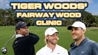 Tiger Woods Talks Fairway Woods With Scottie Scheffler and Tommy Fleetwood  TaylorMade Golf [upl. by Aivirt]