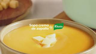 KNORR  SOPA CREMA DE ZAPALLO [upl. by Eissen]