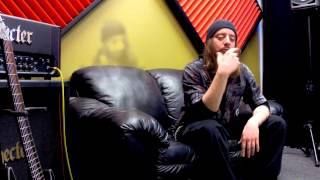 Schecter Artist MAUS of LACUNA COIL Interview [upl. by Orrocos668]