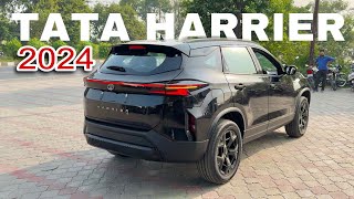 2024 TATA HARRIER DARK EDITION FEARLESS  HARRIER TOP MODEL FEARLESS BLACK NEW MODEL [upl. by Lore698]