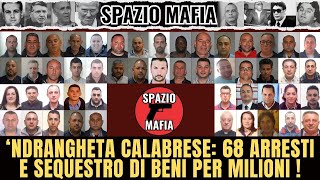 Operazione Jonny sgominata la cosca Area della ndrangheta calabrese Tutte le foto dei coinvolti [upl. by Agnot178]