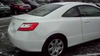 2007 Honda Civic LX 2 door coupe 18 liter 4cyl LOADED 71000 Miles warranty [upl. by Kath213]